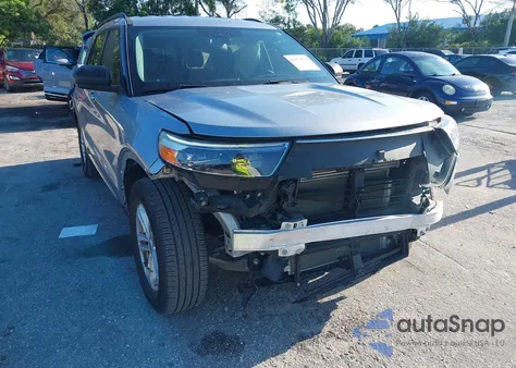 2020 Ford Explorer Xlt из США, поврежденный, VIN 1FMSK7DH2LGC86467